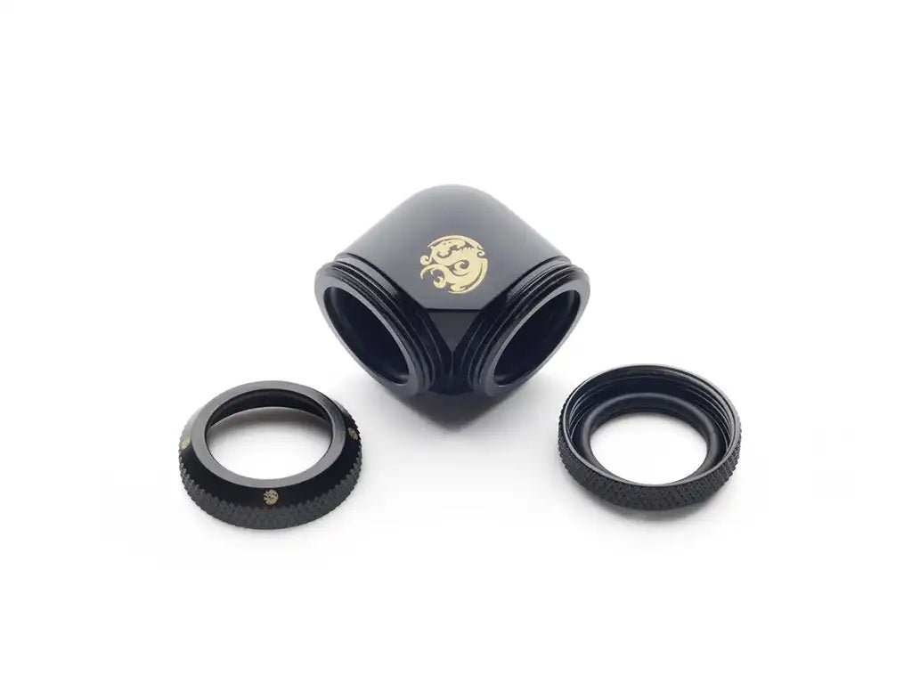 Bitspower Matt Black Enhance 90 - Degree Dual Multi - Link Adapter For OD 16MM | BP - MBE90DML16 - 885488057308 - Vektra Computers LLC Bitspower Matt Black Enhance 90 - Degree Dual Multi - Link Adapter For OD 16MM | BP - MBE90DML16 - 885488057308 - Vektra Computers LLC